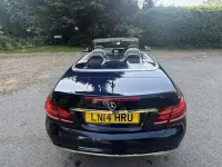 Used Mercedes E220 AMG 170 HP (125 kW) 2013 Blue Cabriolet