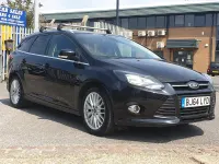 Used Ford Focus Zetec 105 HP (77 kW) 2014 Black Estate