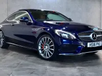 Used Mercedes C200 AMG Line Premium Plus 2016 Blue Coupe