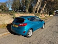 Used Ford Fiesta Titanium 100 HP (73 kW) 2017 Blue Hatchback