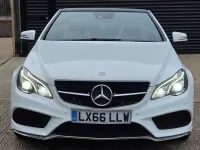 Used Mercedes E220 AMG line 2016 White Cabriolet