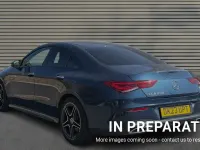 Used Mercedes CLA200 AMG Line Premium 163 HP (119 kW) 2023 Blue Coupe