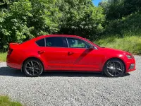 Used Skoda Octavia vRS 245 HP (180 kW) 2018 Red Hatchback