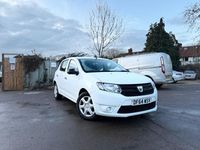 Used Dacia Sandero Ambiance 2015 White Hatchback