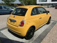 Used Fiat 500 69 HP (50 kW) 2015 Yellow Hatchback