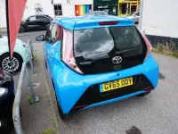 Used Toyota Aygo X-cite 69 HP (50 kW) 2016 Blue Hatchback