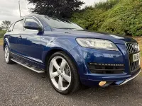 Used Audi Q7 S-Line 245 HP (180 kW) 2014 Blue SUV