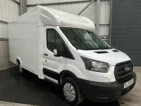 Used Ford Transit 130 HP (95 kW) 2022 White Cabriolet