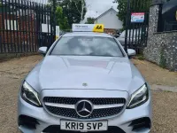 Used Mercedes C220 AMG Line Premium 2019 Silver Coupe