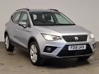 Used Seat Arona SE 95 HP (69 kW) 2018 Silver SUV