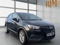 Used Vauxhall Crossland X S 110 HP (80 kW) 2017 Black SUV