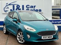 Used Ford Fiesta Titanium 100 HP (73 kW) 2017 Blue Hatchback