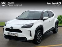 Used Toyota Yaris Hybrid Design 2022 White Hatchback