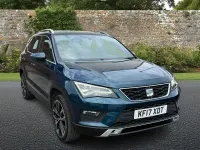 Used Seat Ateca XCELLENCE 150 HP (110 kW) 2017 Blue SUV