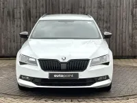 Used Skoda Superb SportLine 150 HP (110 kW) 2018 White Estate