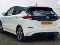 Used Nissan Leaf Tekna 160 kW (218 HP) 2020 White Hatchback