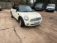 Used Mini Cooper Cabriolet 2009 Cream Cabriolet