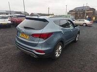 Used Hyundai Santa Fe Premium 2016 Blue SUV