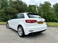 Used Audi A3 150 HP (110 kW) 2018 White Sedan