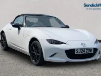Used Mazda MX5 Prime-Line 132 HP (97 kW) 2023 White Cabriolet