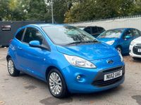 Used Ford Ka Zetec 2012 Blue Hatchback