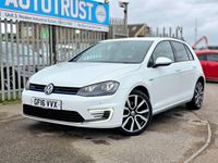Used VW Golf VII GTE 204 HP (150 kW) 2016 White Hatchback