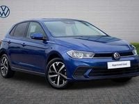 Used VW Polo Match 95 HP (69 kW) 2024 Blue Hatchback