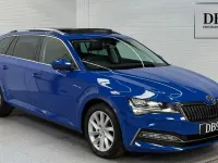 Used Skoda Superb SE Technology 2021 Blue Estate
