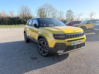 Used Jeep Avenger EV 114 kW (156 HP) 2023 Yellow SUV