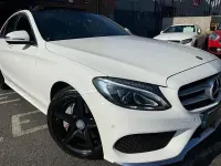 Used Mercedes C300 AMG Line Premium Plus 2015 White Sedan