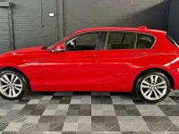 Używany BMW 118 Sport Line 150 KM (110 kW) 2017 Czerwony Hatchback