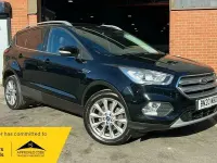 Begagnad Ford Kuga Titanium 150 HK (110 kW) 2020 Svart SUV