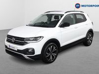 Used VW T-Cross Black Edition 2022 White SUV