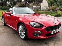 Usado Fiat 124 Spider Lusso 140 HP (102 kW) 2016 Vermelho Cabrios