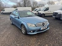 Begagnad Mercedes C220 2011 Blå Kombi