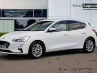 Used Ford Focus Titanium 2019 Frozen white Hatchback