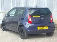 Used Seat Mii Design 60 HP (44 kW) 2018 Blue Hatchback