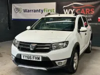 Begagnad Dacia Sandero Ambiance 90 HK (66 kW) 2016 Vit Halvkombi