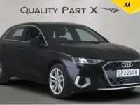 Begagnad Audi A3 Sportback e-tron Sport 2022 Svart Halvkombi