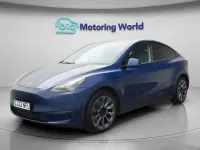 Used Tesla Model Y Long Range AWD 378 kW (514 HP) 2022 Blue SUV
