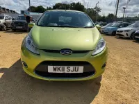 Used Ford Fiesta Zetec 82 HP (60 kW) 2011 Green Hatchback