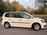 Used VW Touran S 105 HP (77 kW) 2011 White MPV