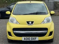 Used Peugeot 107 68 HP (50 kW) 2010 Yellow Hatchback