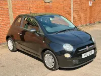 Used Fiat 500 Pop 69 HP (50 kW) 2013 Black Hatchback