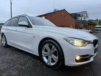 Usado BMW 320 Sport Line 2014 Blanco Familiar