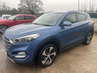 Used Hyundai Tucson Premium 2016 Blue SUV