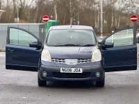 Used Nissan Note 110 HP (80 kW) 2006 Blue MPV