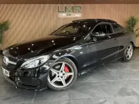 Used Mercedes C220 AMG line 170 HP (125 kW) 2016 Black Coupe