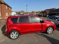 Used Nissan Note Acenta 110 HP (80 kW) 2008 Red Hatchback