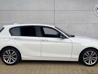 Used BMW 118 Sport Line 136 HP (100 kW) 2019 White Hatchback